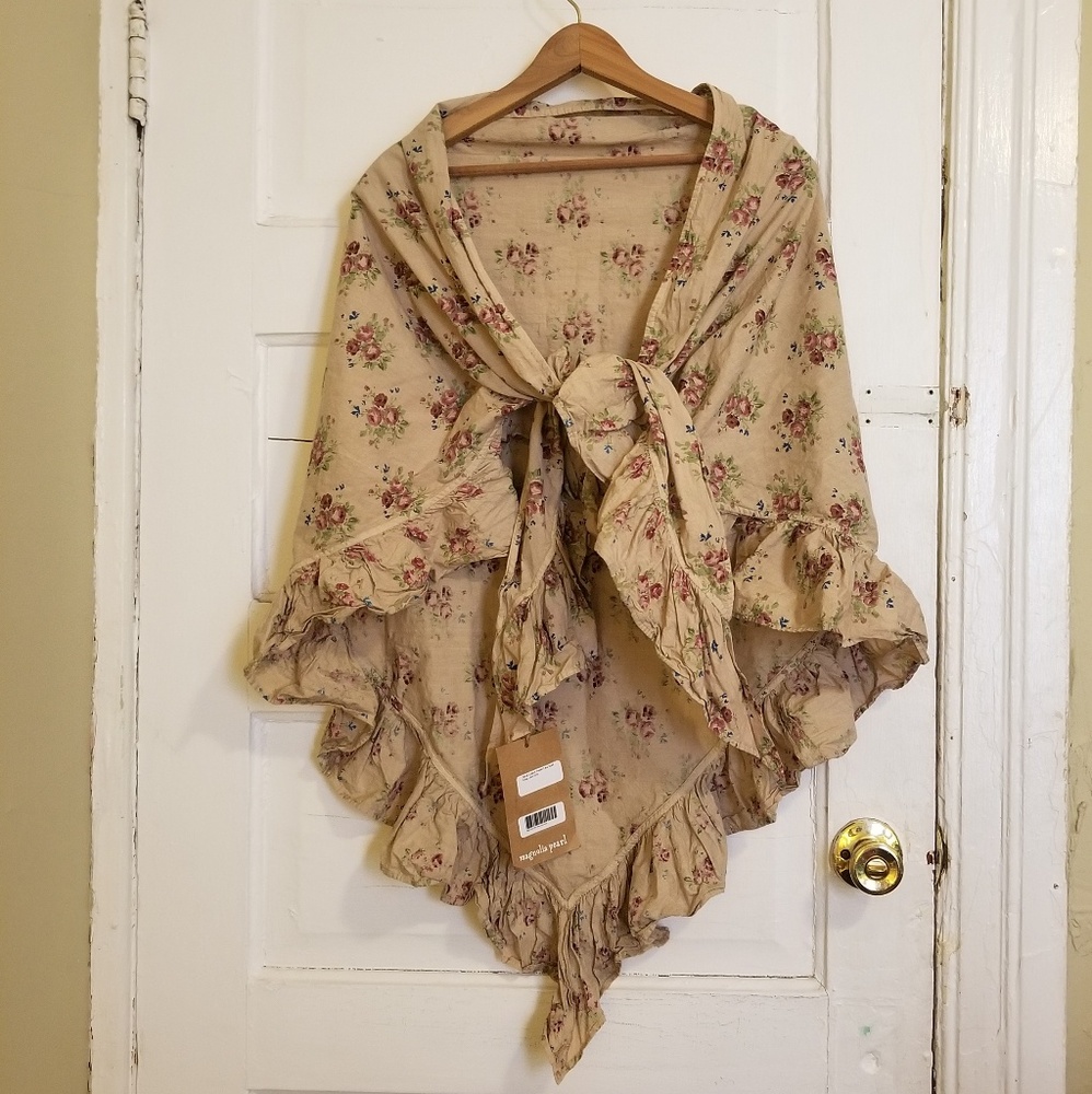 Magnolia Pearl Poplin Scarf NWT